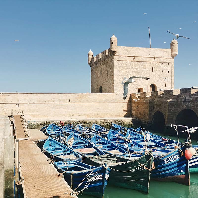 Essaouira Boote