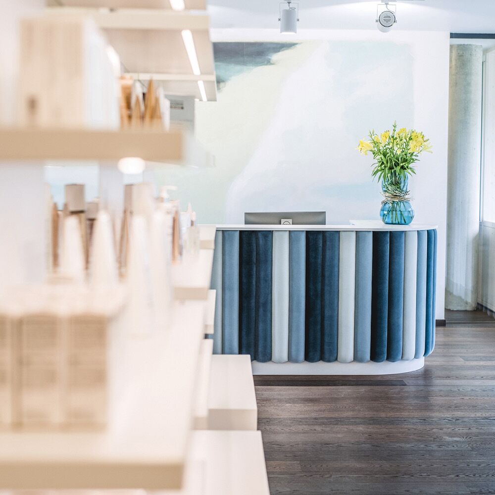 P-Health Zentrum für Gesunde Schönheit marketing deluxe Rezeption