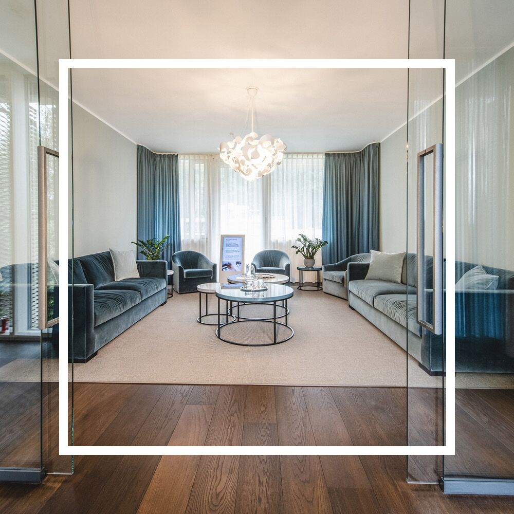 P-Health Zentrum für Gesunde Schönheit marketing deluxe Wartezimmer-