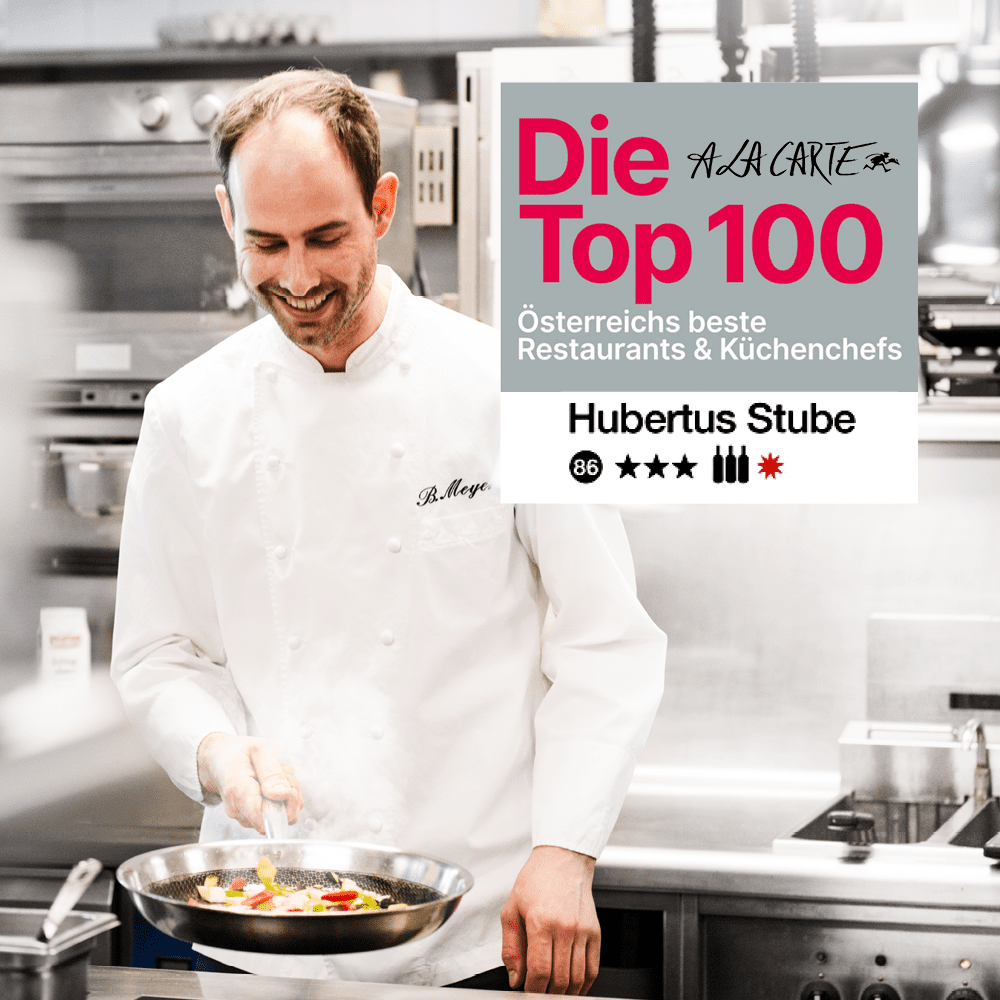 Guide a la Carte 2022 Hubertus Stube Top 100 marketing deluxe