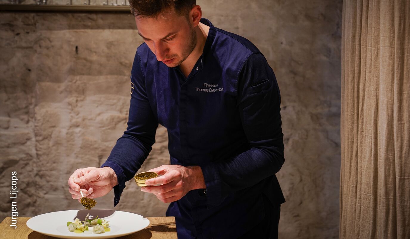 Guide Michelin Fine Fleur Botanic Sanctuary Antwerp Thomas Dieperslot