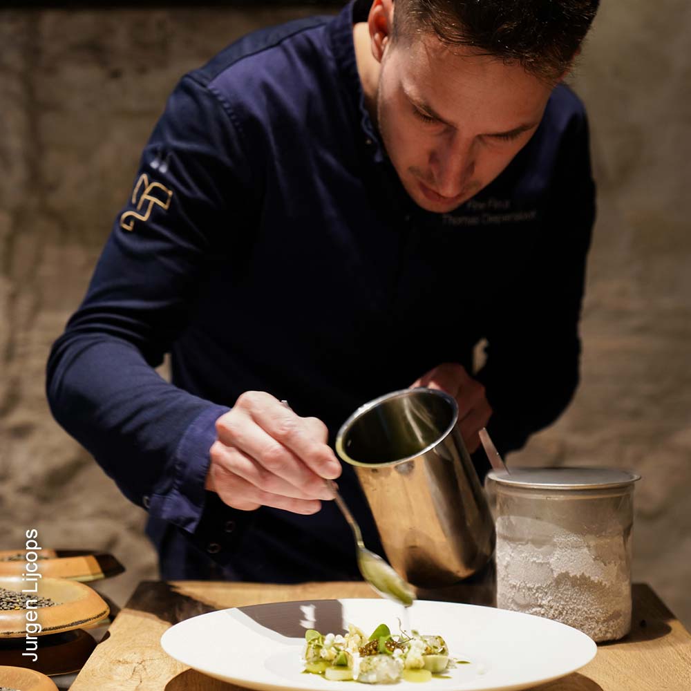 Guide Michelin Fine Fleur Botanic Sanctuary Antwerp Thomas Dieperslot