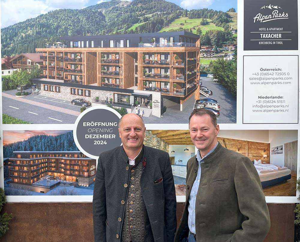 Simon Taxacher baut Hotel Rosengarten in Kirchberg mit AlpenParks aus und neu auf