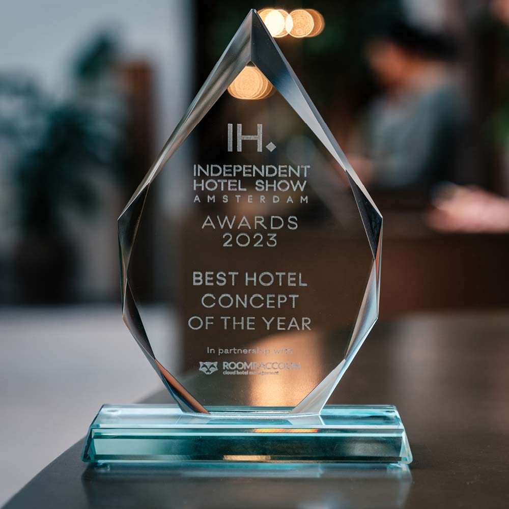 Botanic Sanctuary Antwerp – Best Hotel Award Winner 2023 – Award 2 Botanic Sanctuary Antwerp - Best Hotel Award Winner 2023 - Award