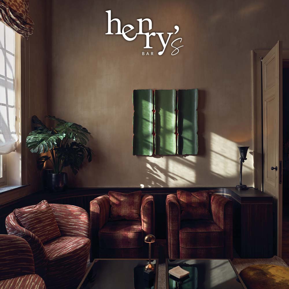 Belgiens beste Hotelbar 2023 - Henry's Bar im Botanic Sanctuary Antwerp