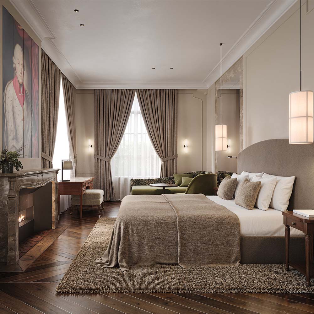 Van Oys Maastricht Retreat One room Suite Chateau